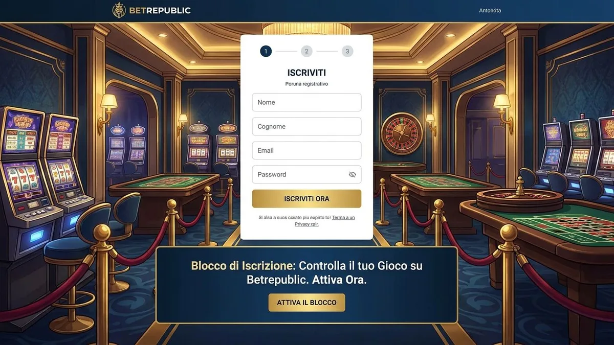 Registrazione con bonus