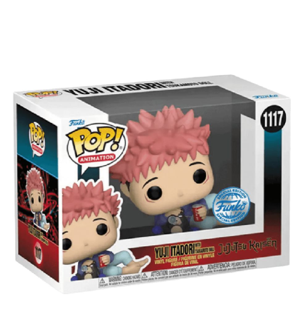 Funko Pop Animation - Yuji Itadori W/Tsukamoto doll 1117 - Jujutsu Kaisen Funko POP!