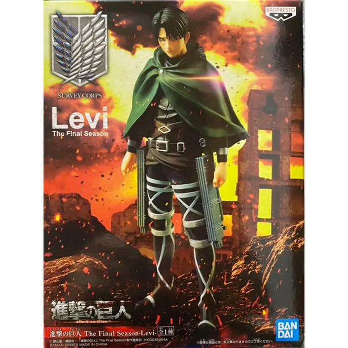 Banpresto Levi The Final Season Attack on Titan Banpresto