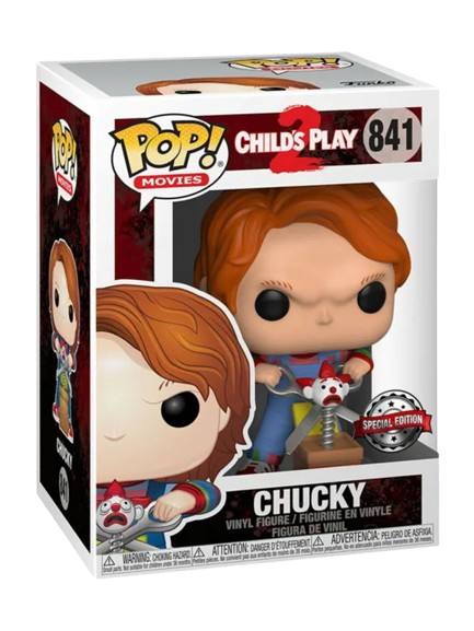 Funko Pop Movies -	Child´s Play 2 - Chucky w/Buddy & Giant Scissors 1459 Funko POP!