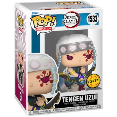 Funko Pop Animation - Tengen Uzui 1533 - Demon Slayer (Chase) (Metallic) Funko POP!