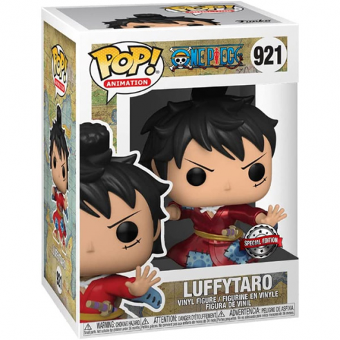 Funko Pop Animation - Luffytaro 921 - One Piece (Metallic) (Special Edition) Funko POP!