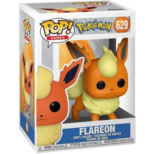 Funko Pop Games - Flareon 629 - Pokémon Memoria & Pensiero