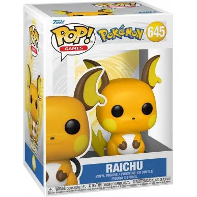 Funko Pop Games - Raichu 645 - Pokémon Memoria & Pensiero