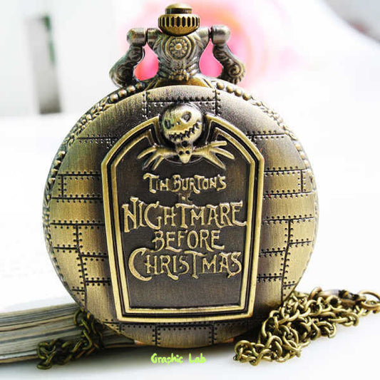 Orologio da tasca Jack Skeletron - Nightmare before Christmas Memoria & Pensiero