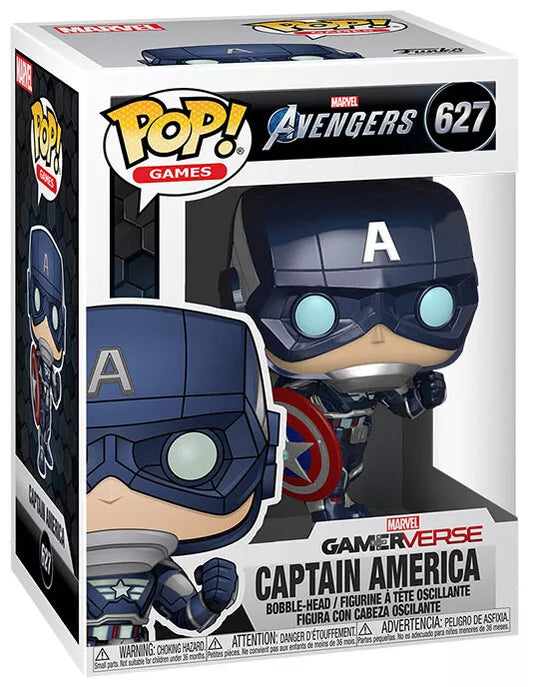 Funko Pop - Marvel Avengers Gameverse - Captain America ﻿(Stark Tech Suit) 627 Funko POP!